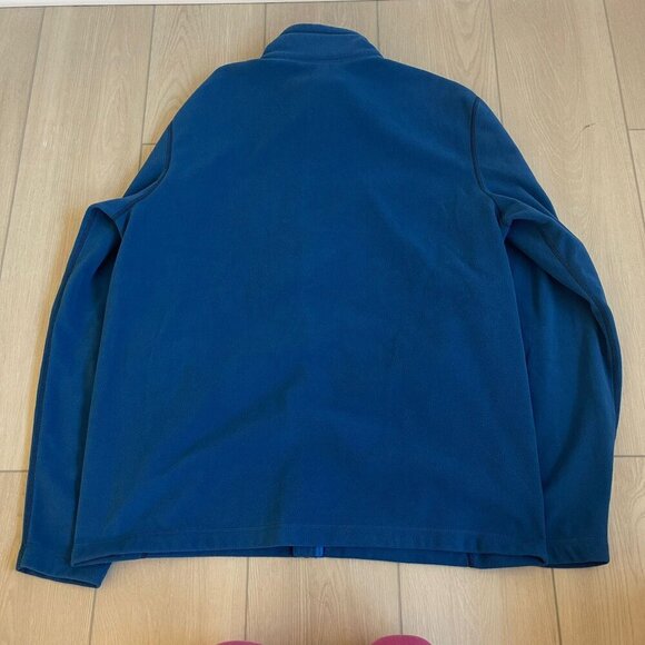 Eddie Bauer First Ascent Mens 1/4 Zip Sweater Lot of 2 BLue/Red Large Athleisure - Picture 5 of 11